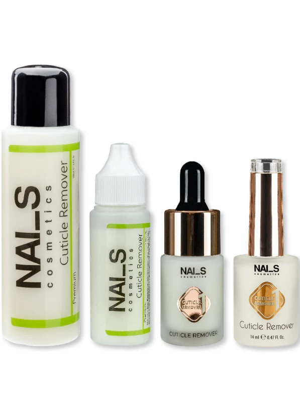 Cuticle Remover does an excellent job of softening and loosening cuticles in a matter of seconds. It is ideal for cuticle removal in both classic and dry manicure and pedicure procedures. It can be used nail sculpting with gel or acryl.14 ml / 15 ml with a brush / dropper.Volume:14 ml., 15 ml., 30 ml, 100 ml....