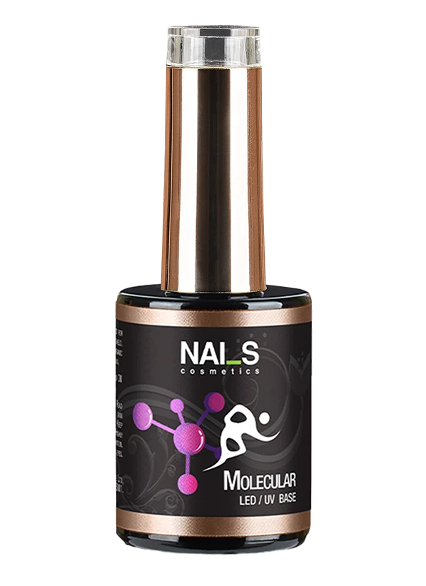 Protective gel polish base. Suitable for weak, brittle nails.The unique molecular particles adhere perfectly to the natural nail and form a perfect base coat. As a result, the nails become strong and sturdy.Volume: 15 mlPolymerization time: LED — 30 sec, UV — 1 min...