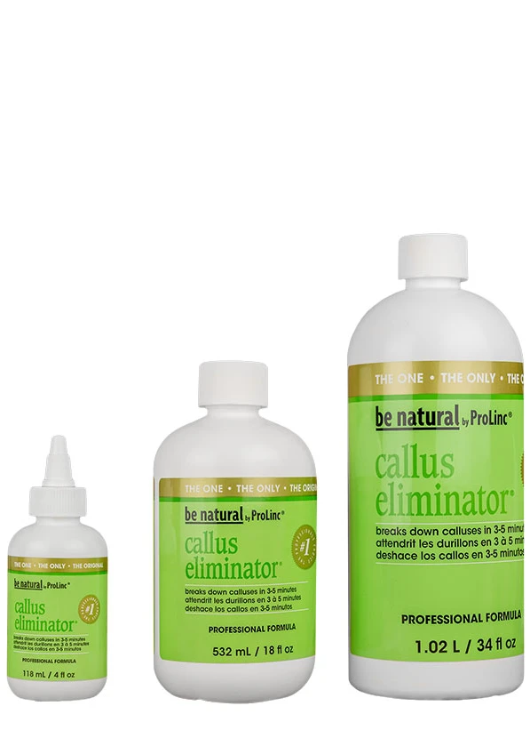 Callus Eliminator – greitas, veiksmingas ir saugus sprendimas net ir itin problematiškų &nbsp;nuospaudų &nbsp;nuo kulnų šalinimui. Callus Eliminator taupo jūsų brangų laiką atlikdamas darbą už jus. &nbsp;Didelė veikliųjų medžiagų koncentracija itin greitai (vos per 3-5&nbsp;minutes) suminkština suragėjusią kulnų odą ir paruošia nuospaudas greitam pašalinimui. Telieka nudildinti kulnus pedikiūrine dilde. Jokio apipjaustymo!Visiškai saugi nuospaudų šalinimo priemonė - veikia tik suragėjusį pėdų od...