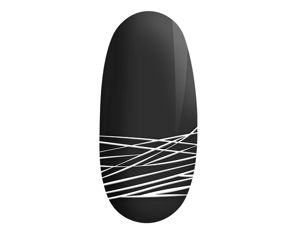 A flexible, viscous design product that helps create 
abstractions, geometric patterns, and fine lines. Intense 
pigmentation. Available in 4 shades...