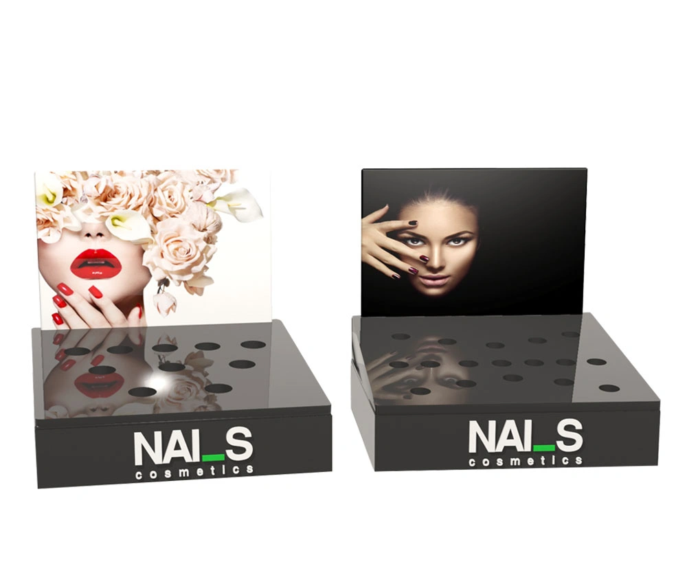 Specially designed and customized display for NAI_S Cosmetics product merchendising. This sophisticatėd design is made to capitalize a stronger market...