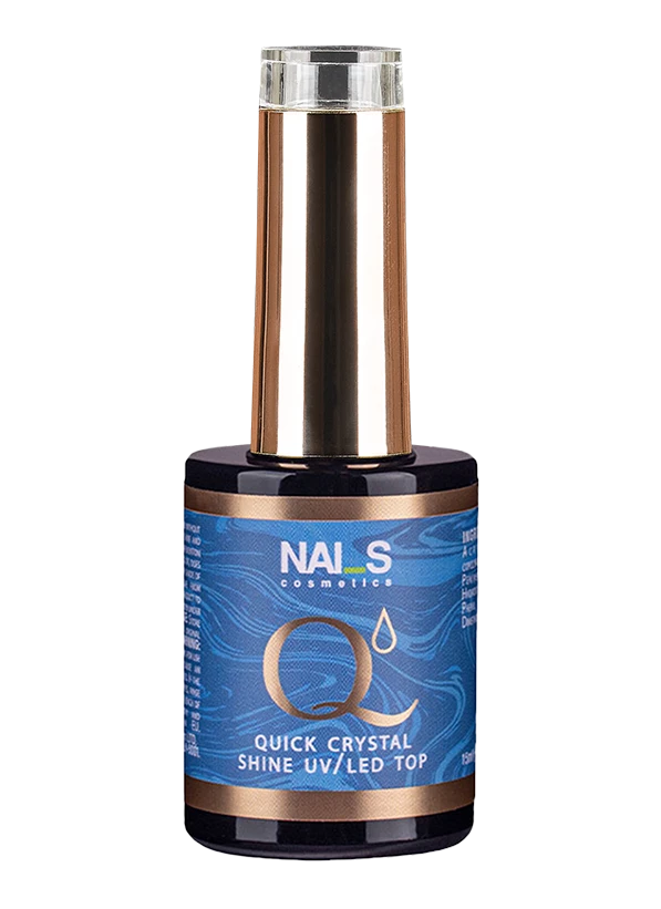 The top coating without a sticky layer and without a UV blue coating, providing excellent shine and durability until the next nail prevention procedure.Does not change the base color, does not turn yellow or crack, emphasizes any shade of gel or gel polish. Protects manicure from scratches.Polymerization time in LED 30 sec, UV 1 min...