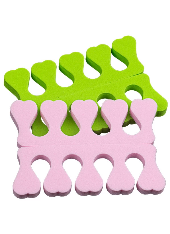 Place between the toes to separate them and keep the toes from touching during toenail painting.One pair included. For single use only....