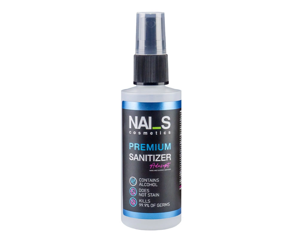 PREMIUM SANITIZER ADASEPT FOR PROFESSIONAL USE: for disinfecting and cleaning hands and nails, work surfaces and instruments. Product dries quickly an...