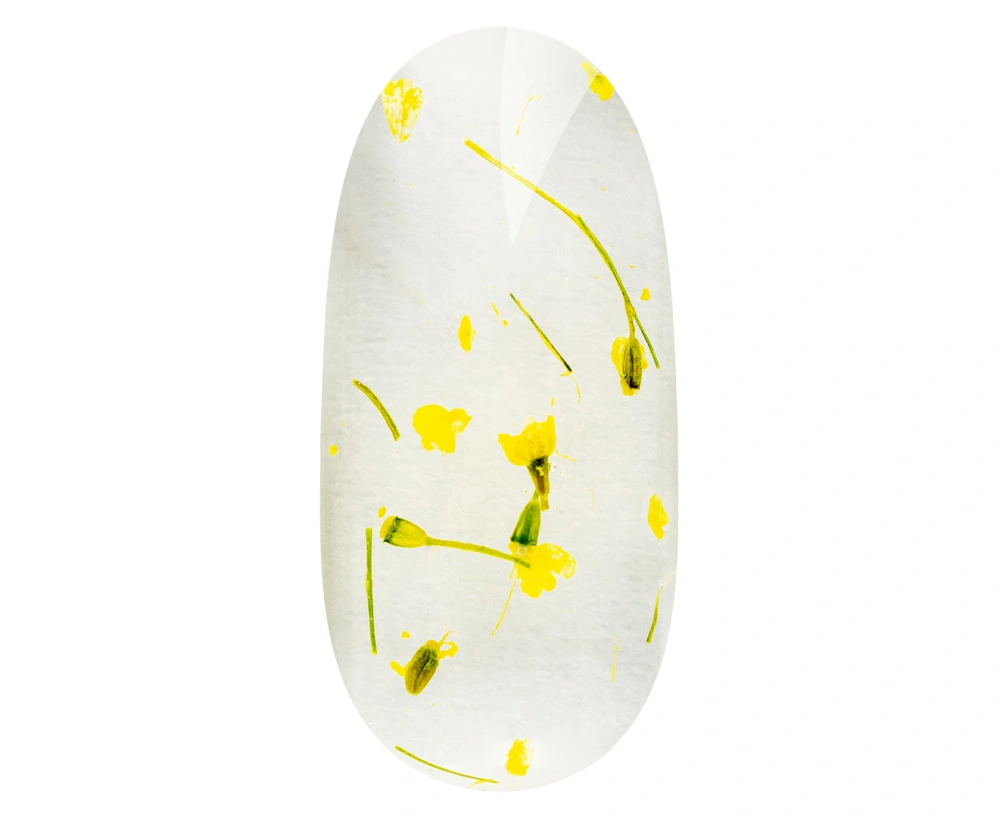 Flower design gel is a long-lasting gel with elements of dry flowers. An easy-to-lay formula, an excellent consistency that does not depart from the f...