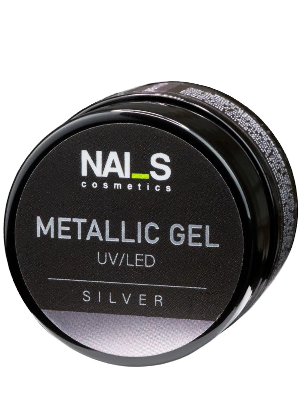 Metallic Gel UV/LED - интенсивно пигментироварный гель для дизайна, который помогает создать рельефные рисунки, узоры и абстракции.Использование: Создайте желаемый дизайн на подготовленной ногтевой пластине, полимеризуйте в UV/LED лампе 60 секунд....