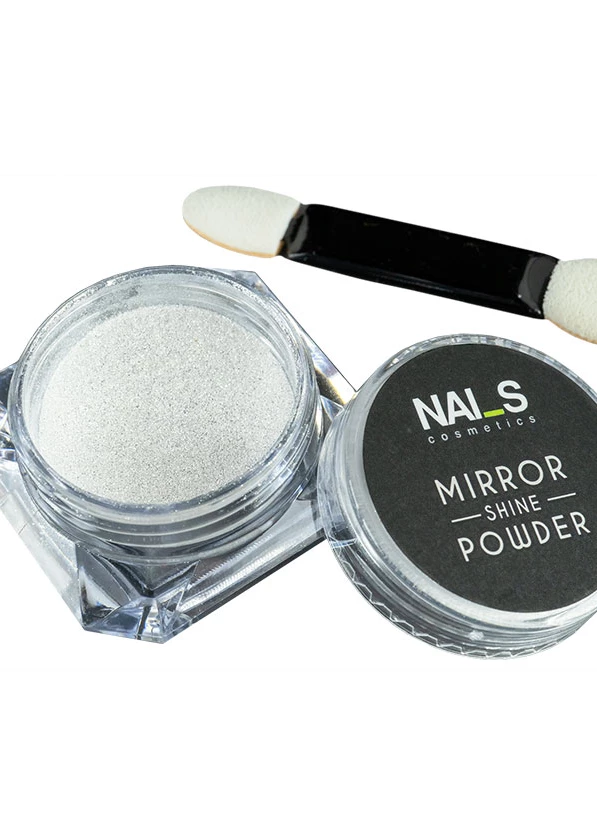 High-quality, metallic mirror effect design powder for great shine. At the moment, a bright and noticeable manicure is relevant.  Ideal for use with any shade of gel polish. Size: 0.5g...