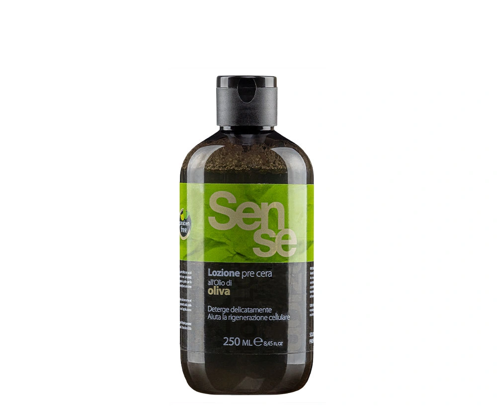 Sense Pre wax lotion with Olive Oil
The high content of polyunsaturated fatty acids, vitamins, tocopherols and polyphenols is the main value of this o...