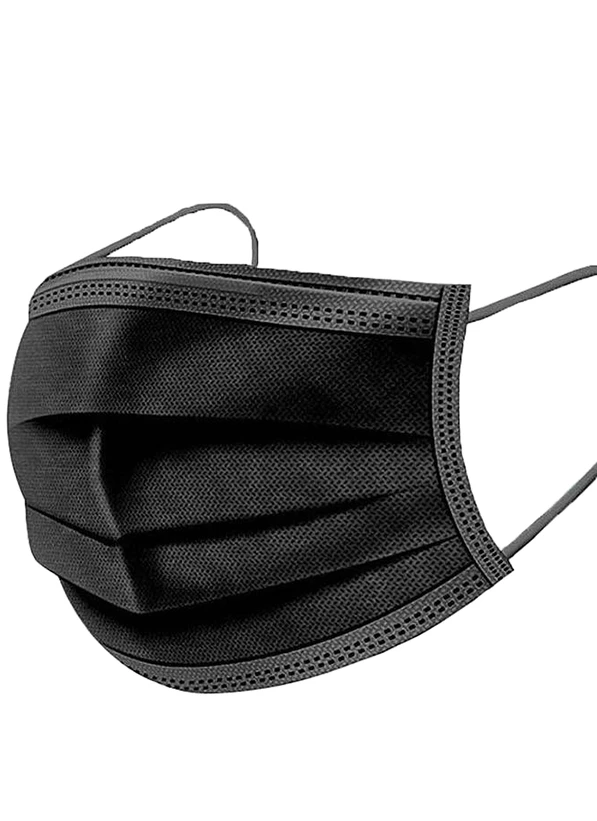 3 Layer Facemask  Black...