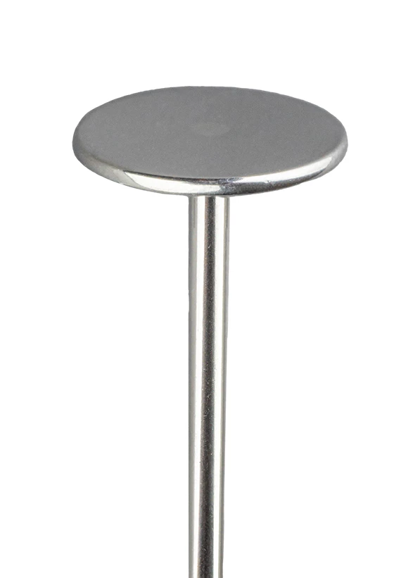 (SDM-15) - Pedicure disc Ø 15mm (SDM-20) - Pedicure disc Ø 20mm(SDM-25) - Pedicure disc Ø 25mmPedicure base for changeable sanding discs. Stainless steel material, sterilizable, disinfectable. In a package of 1pcs.Leg diameter: 0.21cmLeg length: 1.1cm...