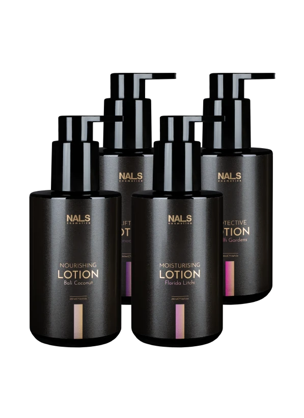 NOURISHING hand and body LOTION BALI COCONUT nourishing hand and body lotion can be used daily, for all type hand skin and nail care. Especially suitable for dry and sensitive skin. The lotion makes the skin soft and smooth while protecting it from temperature fluctuations, wind, and the negative effects of environmental pollution. Avocado oil deeply softens the skin and has moisturizing, healing, and antibacterial properties. Plant-based ingredients gently coat the skin with a protective layer,...
