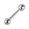 4# Silver Black Piercing